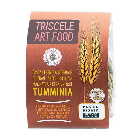 Penne - Semoule de blé dur complète variété Tumminia (Timilia)