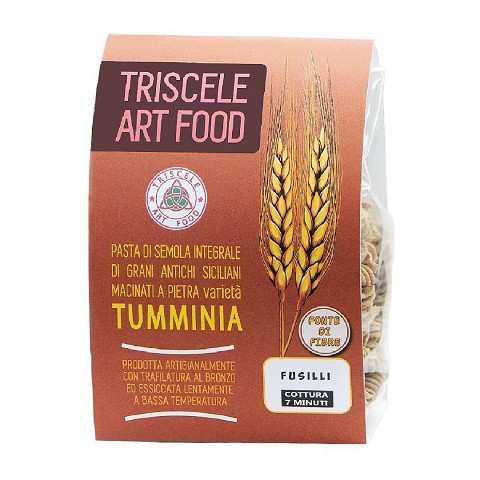 Fusilli - Semoule de blé dur complète variété Tumminia (Timilia)
