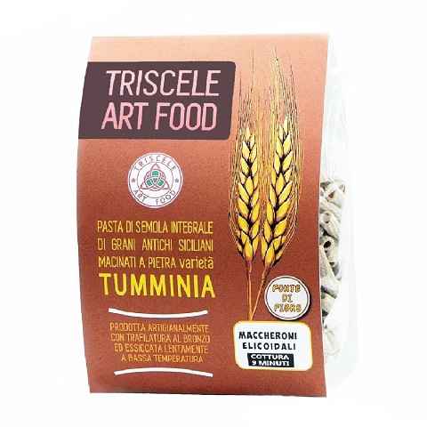 Macaroni - Semoule de blé dur complète variété Tumminia (Timilia)